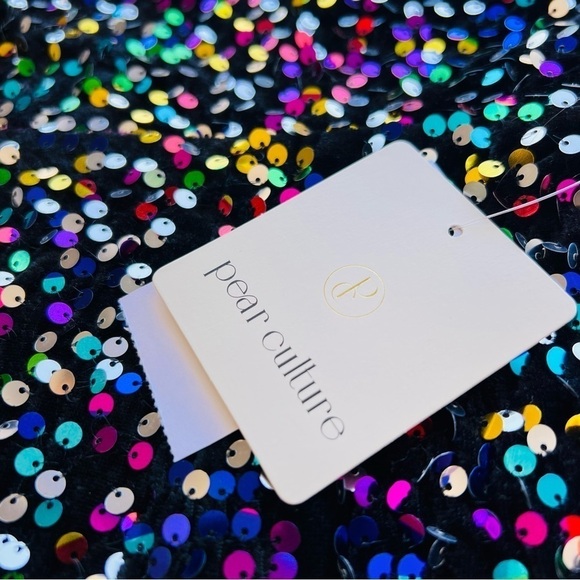 Pear Culture Taylor Swift Eras Tour Sequin Mini Dress 0 NWT - Picture 14 of 16